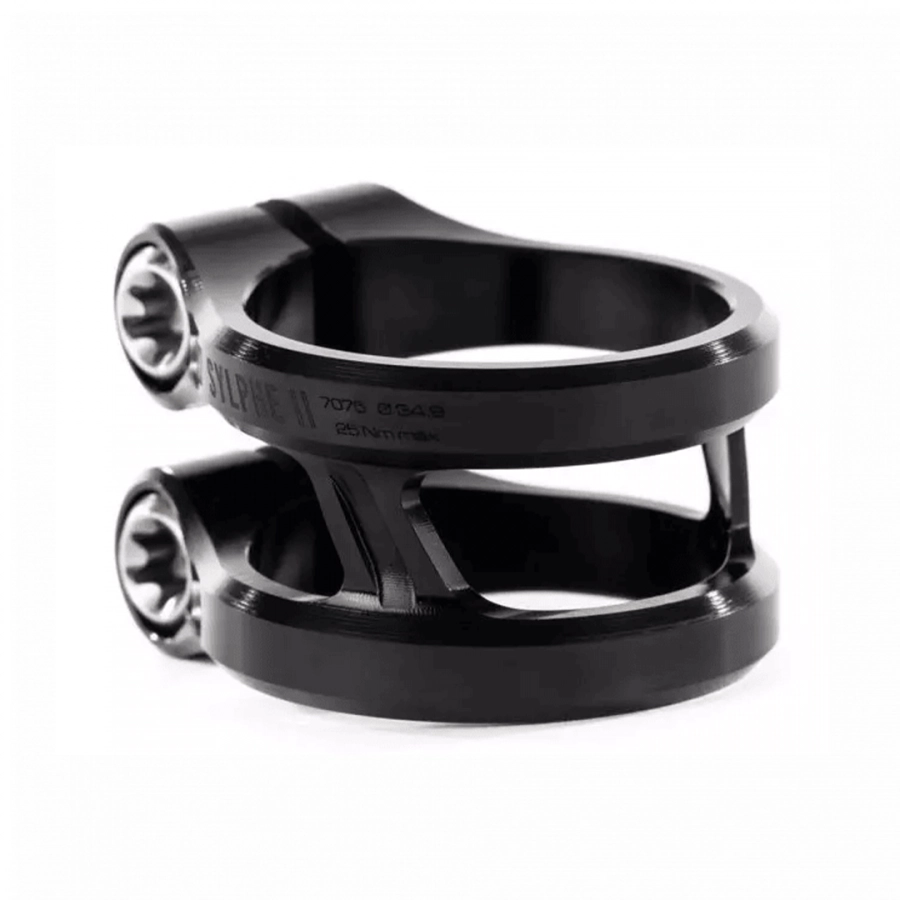 Зажим Ethic Sylphe Double V2 34.9 Black